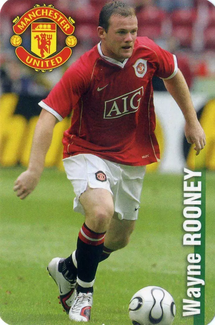 Календарик 2010 Уэйн Руни Манчестер Юнайтед МЮ Англия