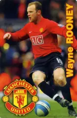 Календарик 2010 Уэйн Руни Манчестер Юнайтед МЮ Англия