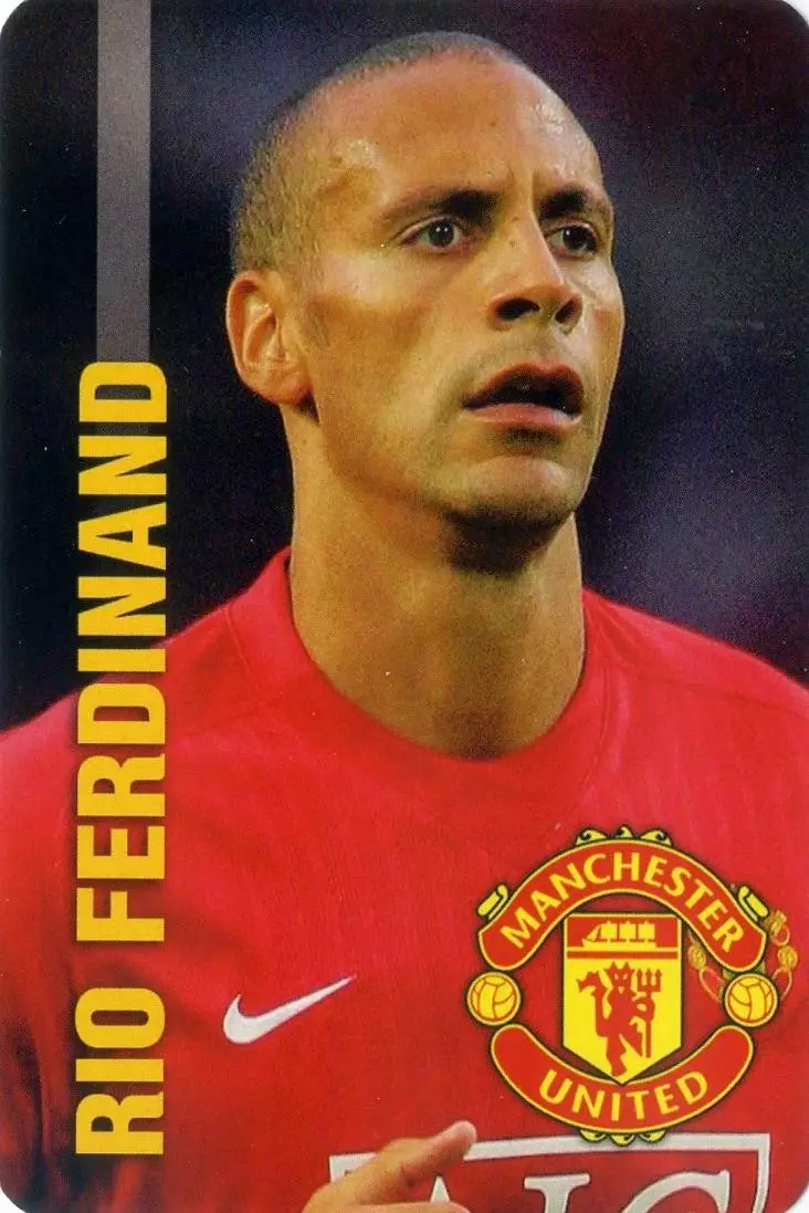 Календарик 2010 - Рио Фердинанд Манчестер Юнайтед МЮ Англия
