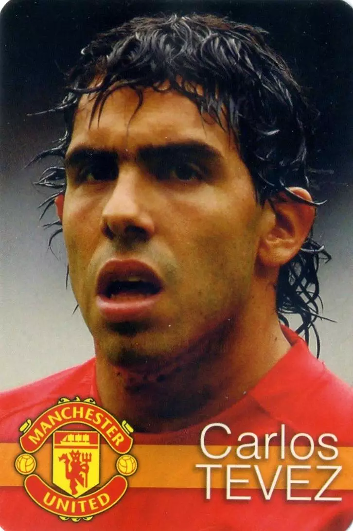 Календарик 2010 - Карлос Тевес Аргентина Манчестер Юнайтед МЮ Англия