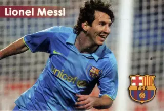 Календарик 2010 Месси Аргентина Барселона Испания