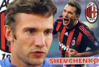 Календарик 2010 Андрей Шевченко Украина Милан Италия