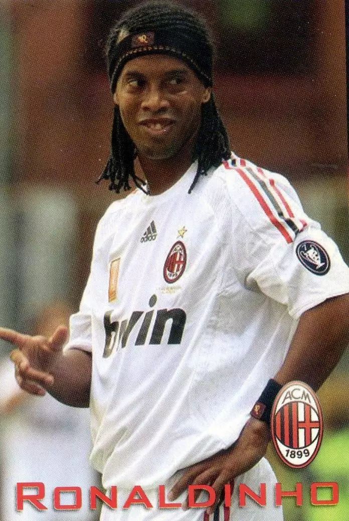 Календарик 2010 Роналдиньо Бразилия Милан Италия