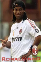 Календарик 2010 Роналдиньо Бразилия Милан Италия