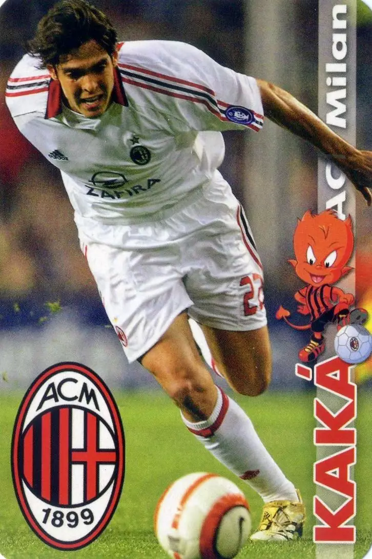 Календарик 2010 Кака Бразилия Милан Италия