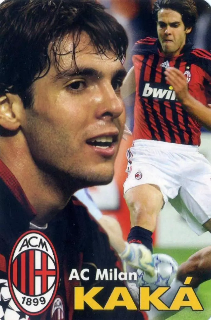 Календарик 2010 Кака Бразилия Милан Италия