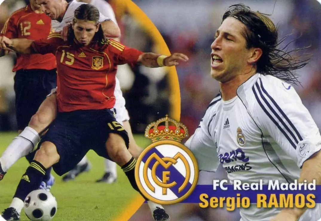 Календарик 2010 Серхио Рамос Реал Мадрид Испания