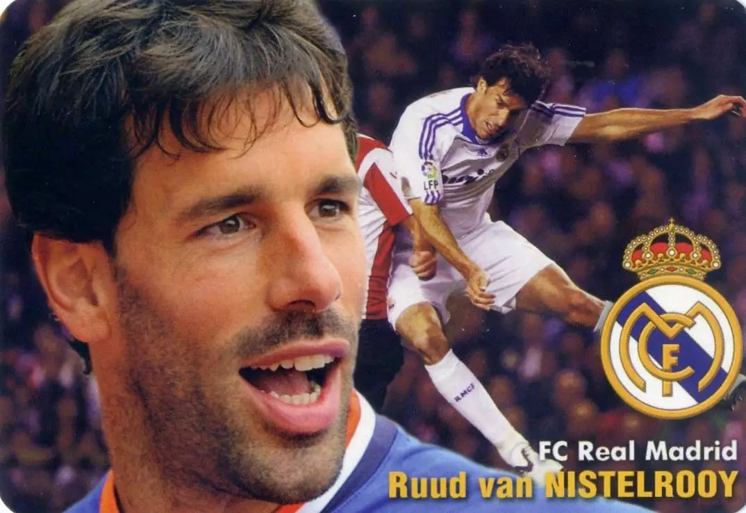 Календарик 2010 Руд ван Нистелрой Нидерланды Голландия Реал Мадрид Испания
