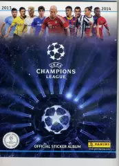 Альбом Panini для наклеек новый пустой +6 наклеек Лига Чемпионов 2013-2014 Панин