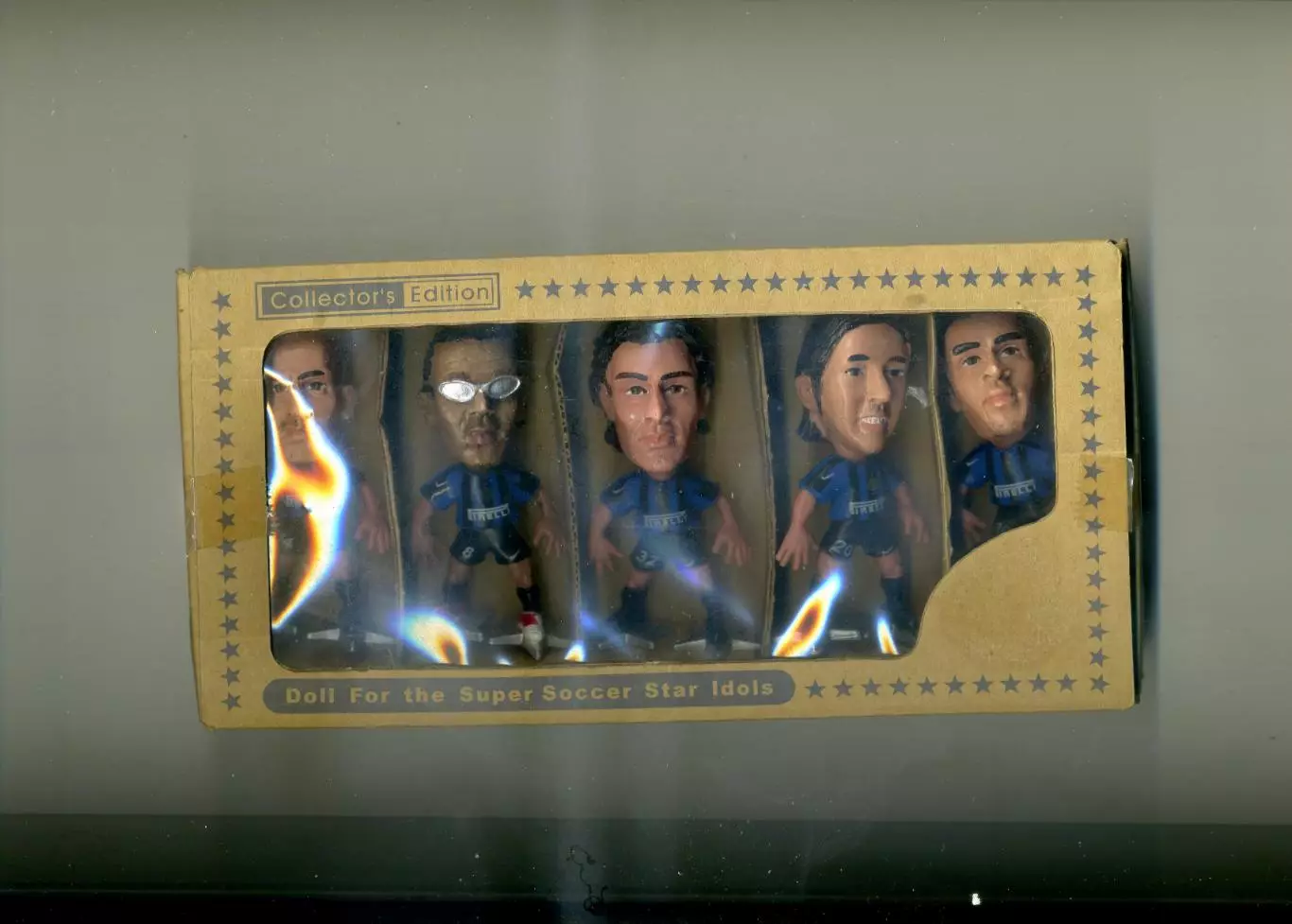 Фигурки футболистов - Интер Милан Италия - Верон Рекоба Виери Давидс Адриано 1