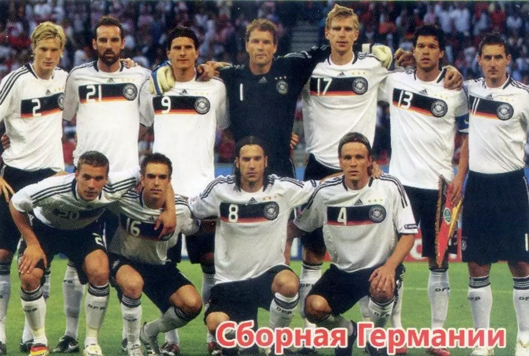 Календарик 2010 Германия Сборная