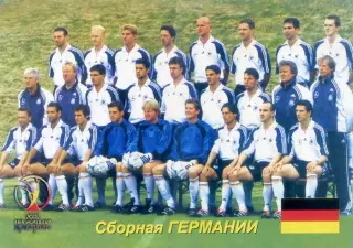 Календарик 2003 Германия Сборная