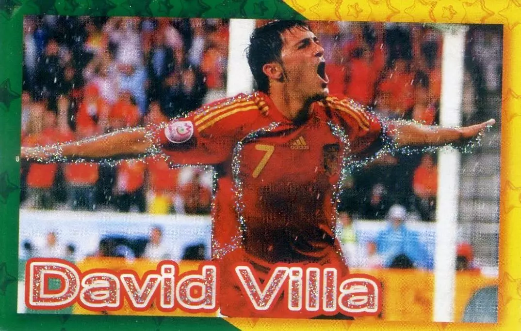 Календарик 2010 - Давид Вилья Испания