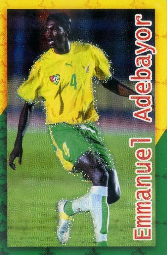 Календарик 2010 - Эммануэль Адебайор - Того