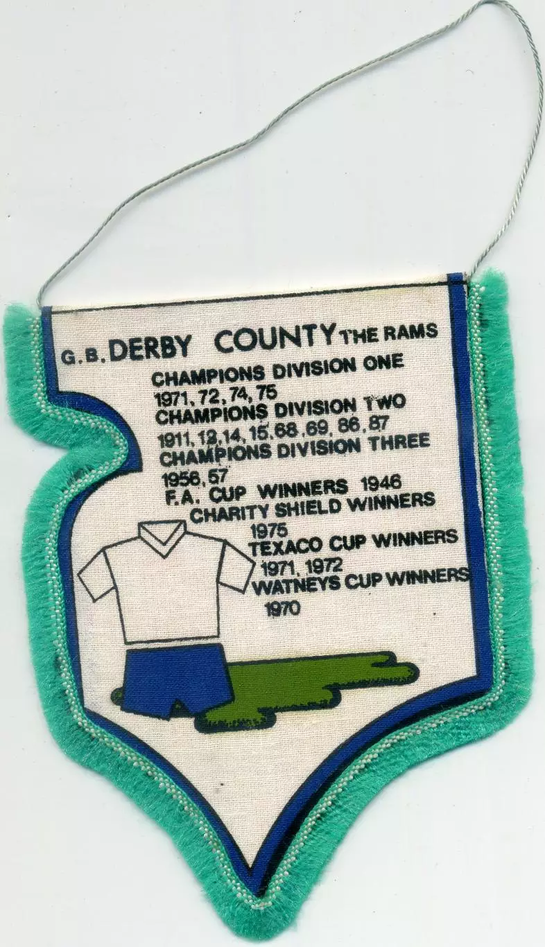 Вымпел Дерби Каунти Англия Derby County 1