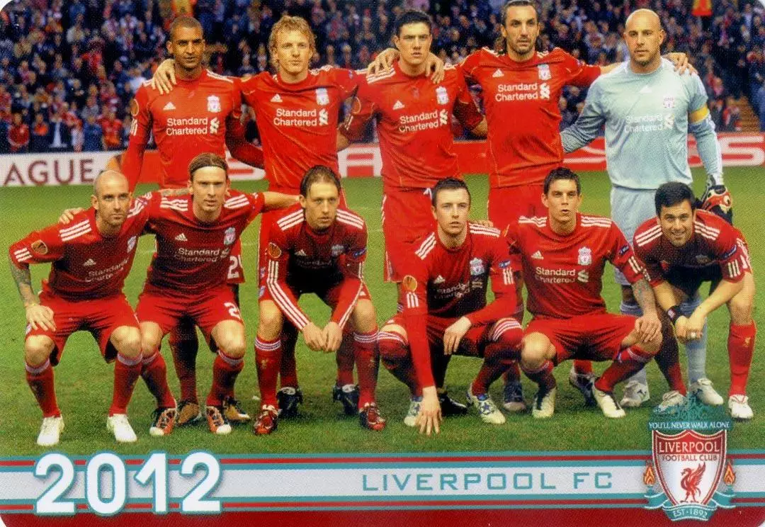 Календарик Ливерпуль Англия