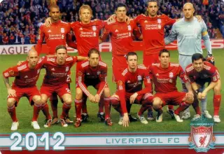 Календарик Ливерпуль Англия