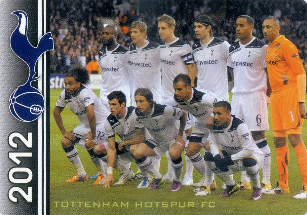 Календарик Тоттенхэм Хотспур Лондон Англия 2012