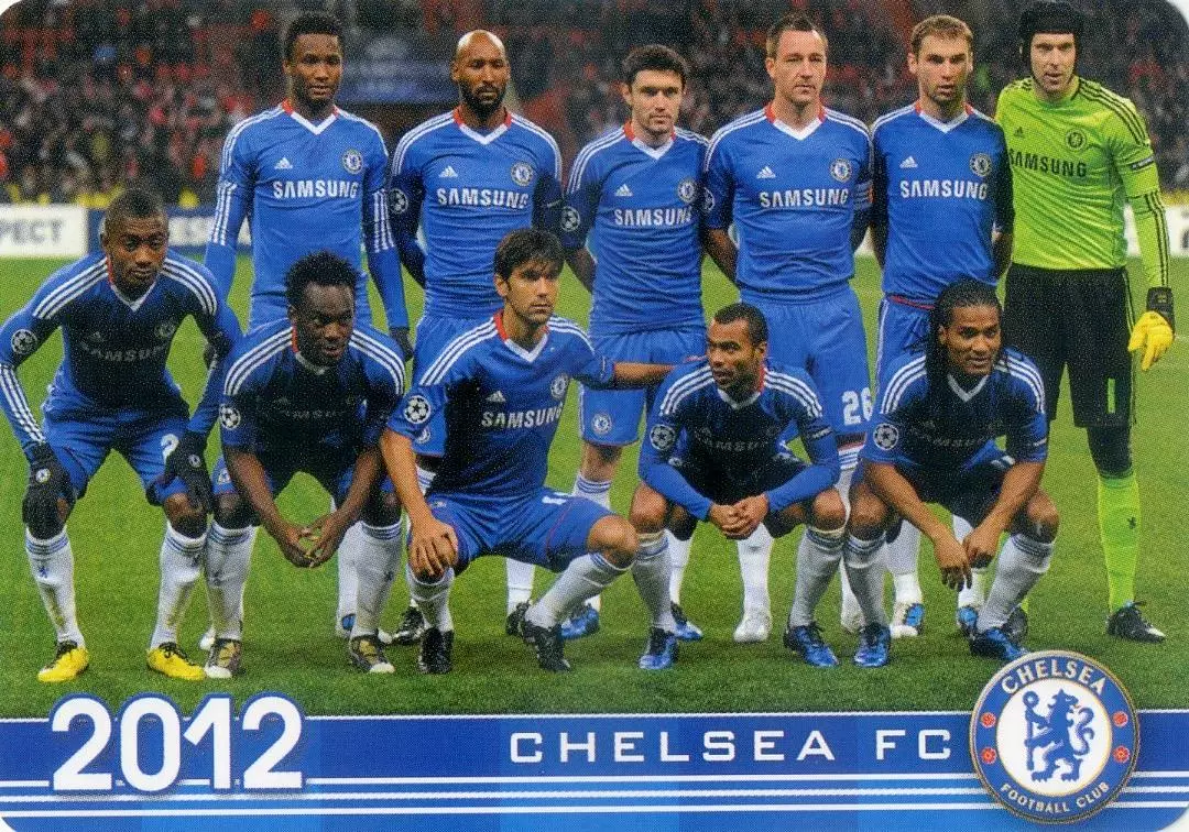 Календарик Челси Лондон Англия 2012