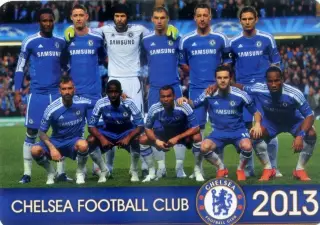 Календарик Челси Лондон Англия 2013