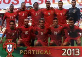 Календарик Португалия Сборная 2013