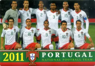 Календарик Португалия Сборная 2011