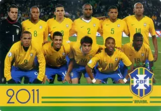 Календарик Бразилия Сборная 2011