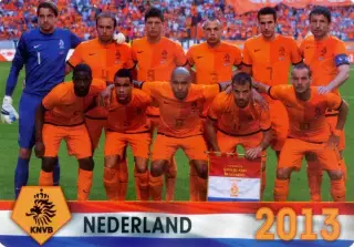 Календарик Нидерланды Голландия Сборная 2013