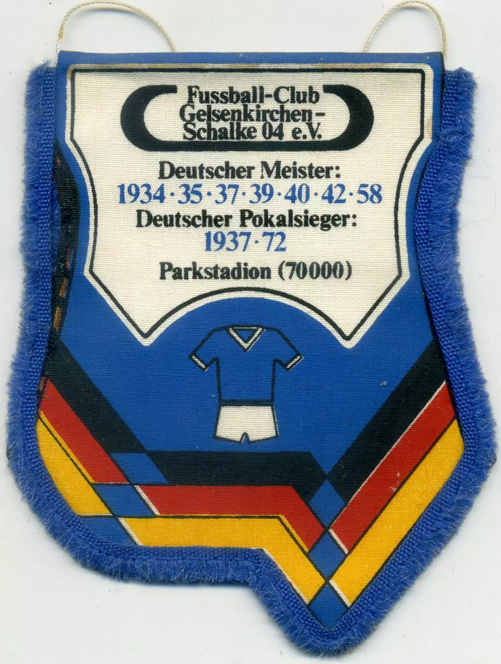 Вымпел Шальке 04 Гельзенкирхен Германия 1