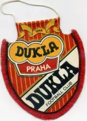 Вымпел Дукла Прага Чехия Чехословакия ЧССР