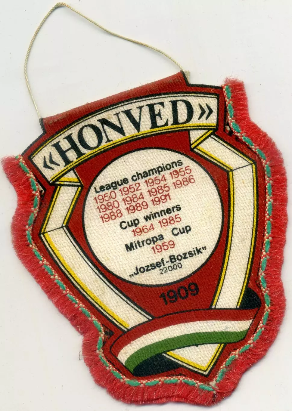 Вымпел Гонвед Будапешт Венгрия 1
