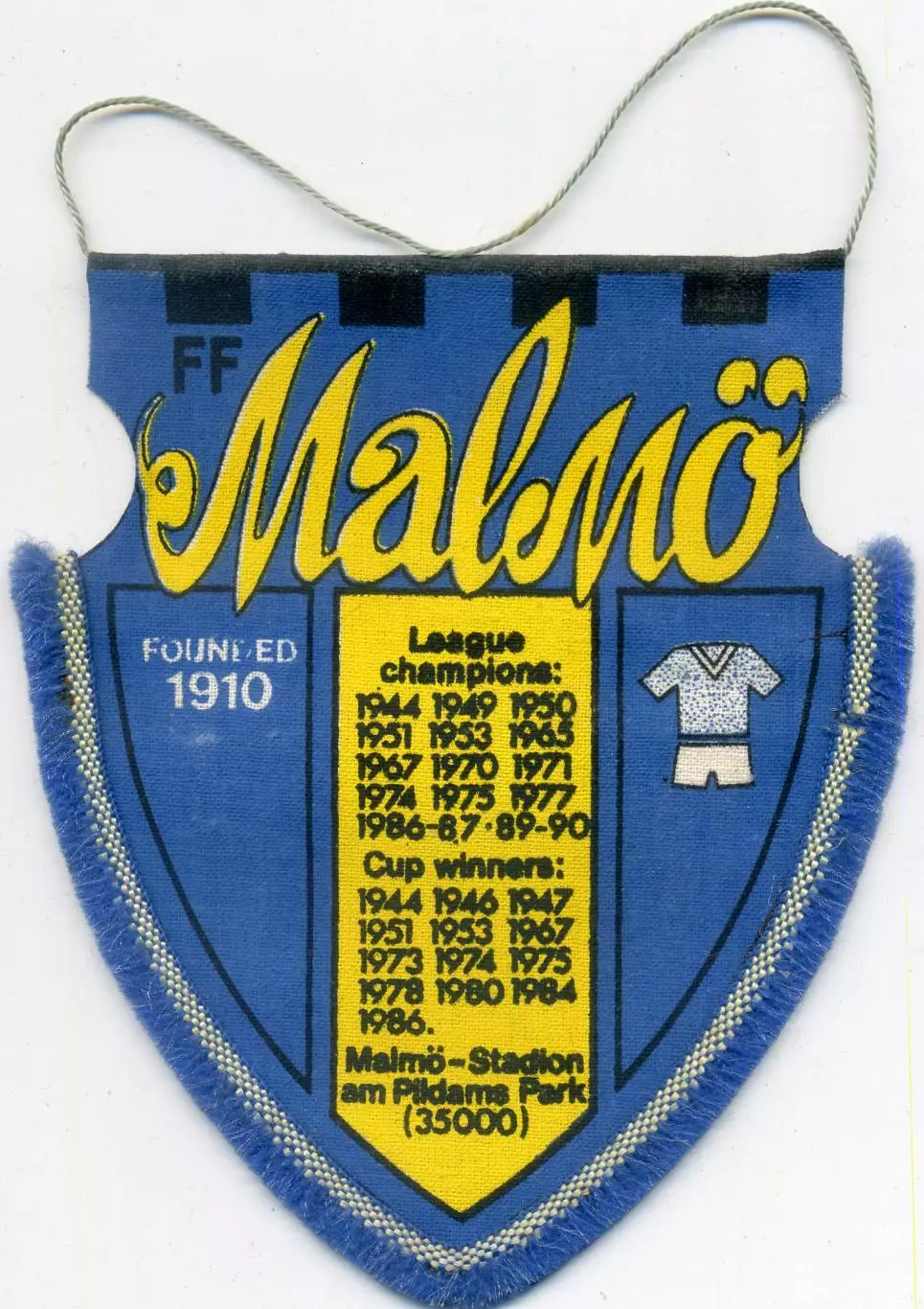 Вымпел Мальме Швеция 1