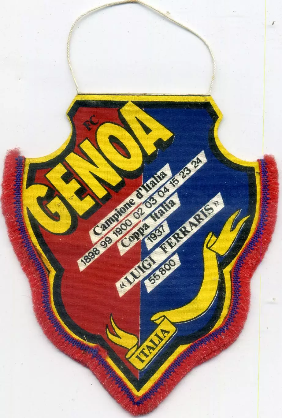 Вымпел Дженоа Генуя Италия 1