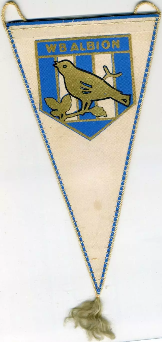Вымпел Вест Бромвич Альбион Англия West Bromwich Albion