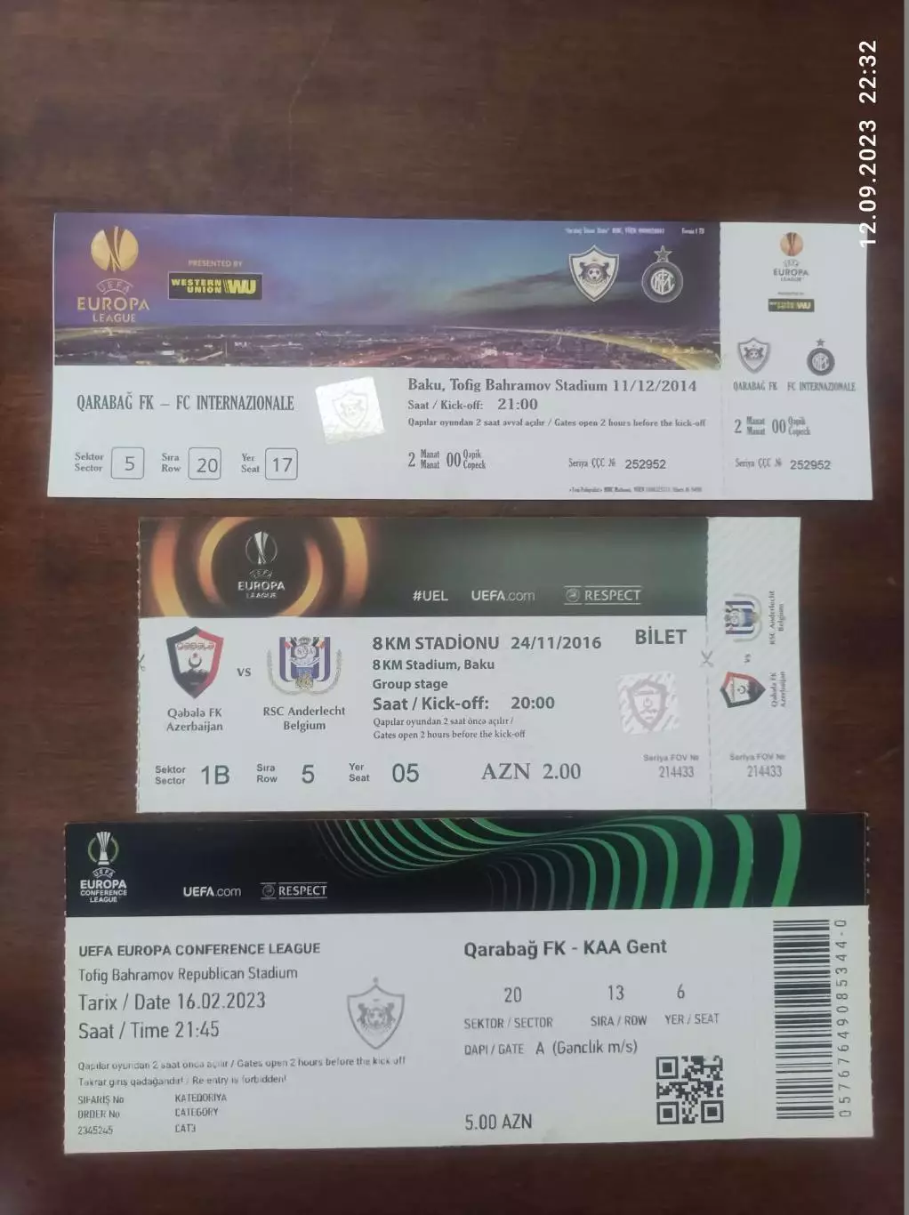 Карабах Азербайджан Андерлехт Кайрат Сочи Марсель Олимпиакос Абердин 24 билета 1