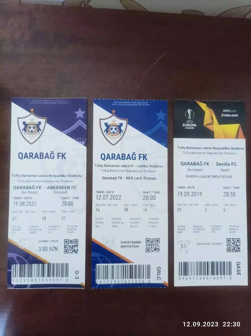 Карабах Азербайджан Андерлехт Кайрат Сочи Марсель Олимпиакос Абердин 24 билета 5