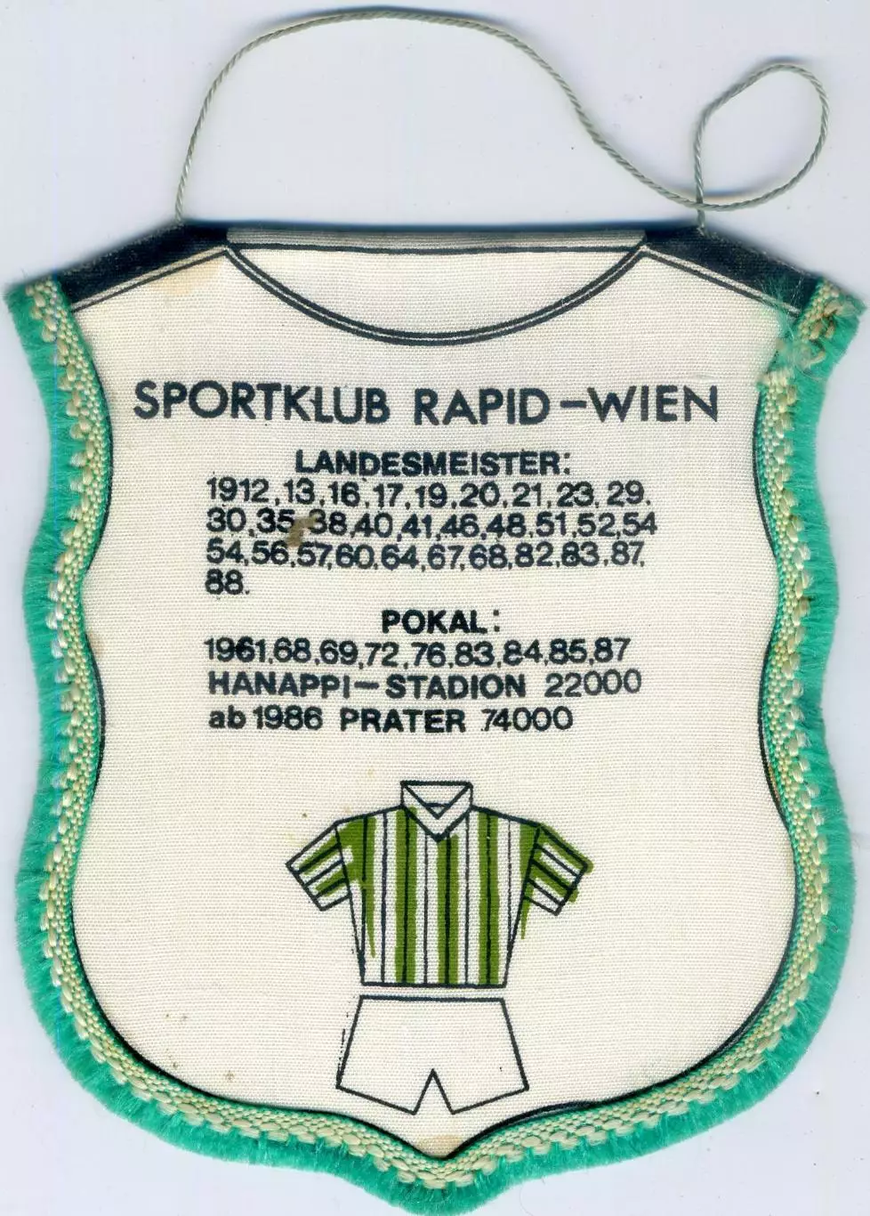 Вымпел Рапид Вена Австрия - Rapid Wien Austria 1