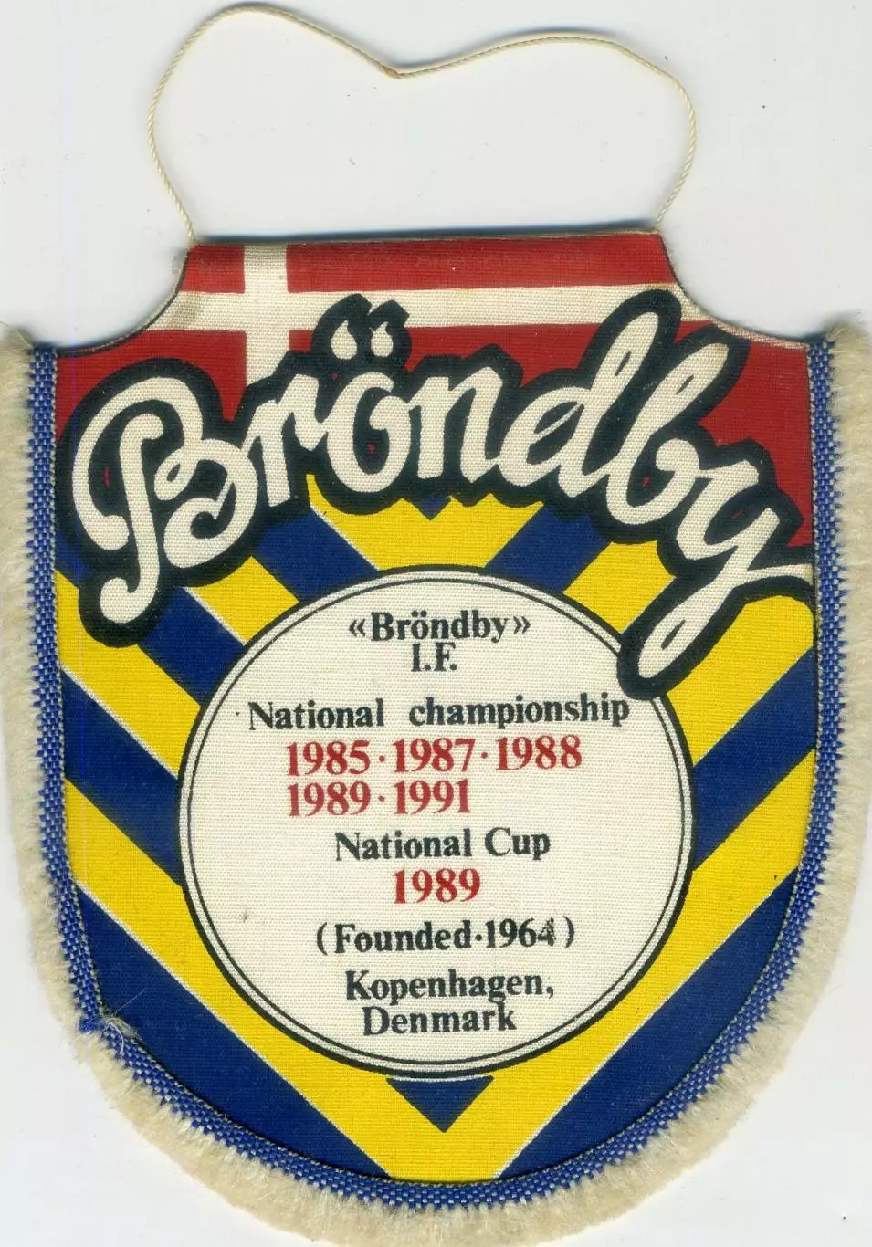 Вымпел Брондбю Дания 1