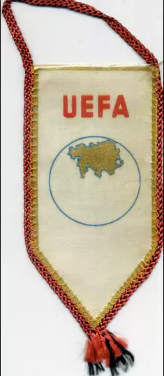 Вымпел Динамо Киев СССР - Бавария Мюнхен ФРГ Германия 1975 - Суперкубок УЕФА 1