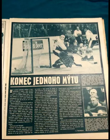 Хоккей СССР - Канада Суперсерия 1972 - Журнал Стадион Stadion Чехословакия ЧССР 2