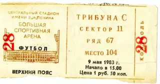 Шахтер Донецк - Металлист Харьков - Кубок СССР - Финал - 9.05.1983