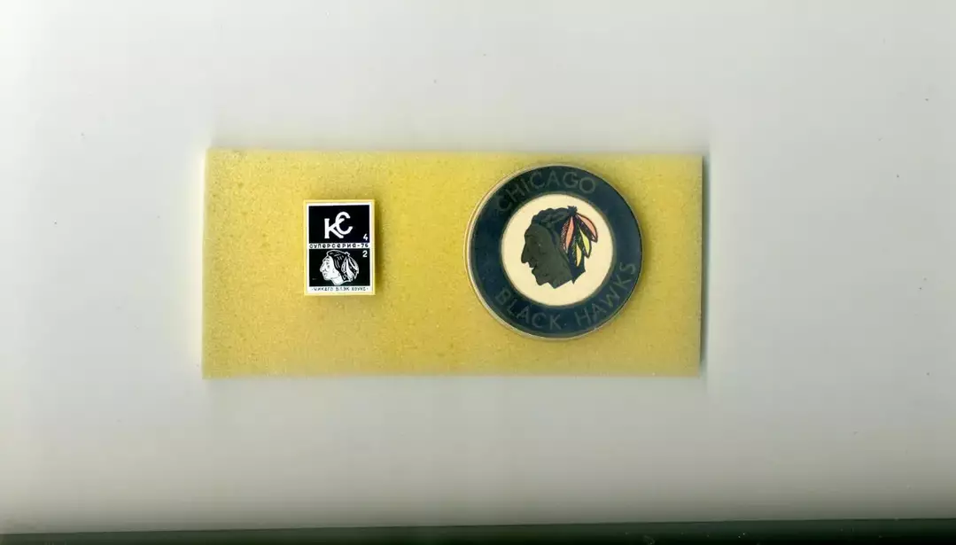 Крылья Советов Москва-Чикаго Блэкхокс-Суперсерия 1975-1976 Хоккей НХЛ NHL + знак