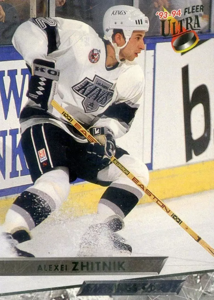 FLEER Ultra NHL 1993-1994-Алексей Житник-Лос-Анджелес Кингз-ЦСКА Динамо Москва