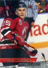 FLEER Ultra NHL 1993-1994-Валерий Зелепукин-Нью-Джерси Девилз-Химик-ЦСКА Москва