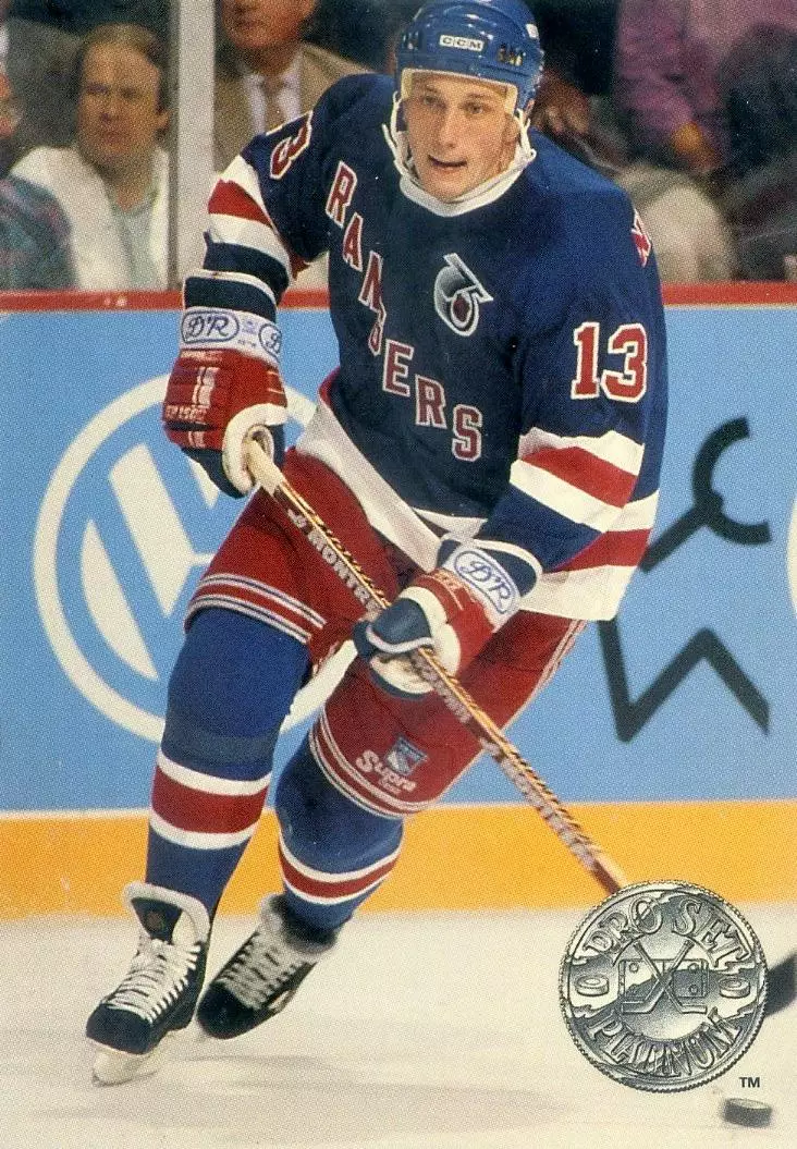 PRO SET Hockey 1991-1992 Platinum-Сергей Немчинов-Рейнджерс-ЦСКА Крылья Советов