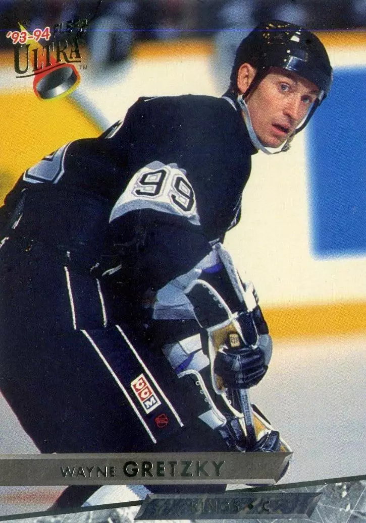 FLEER Ultra NHL 1993-1994-Уэйн Гретцки-Wayne Gretzky-Лос-Анджелес Кингз-Kings