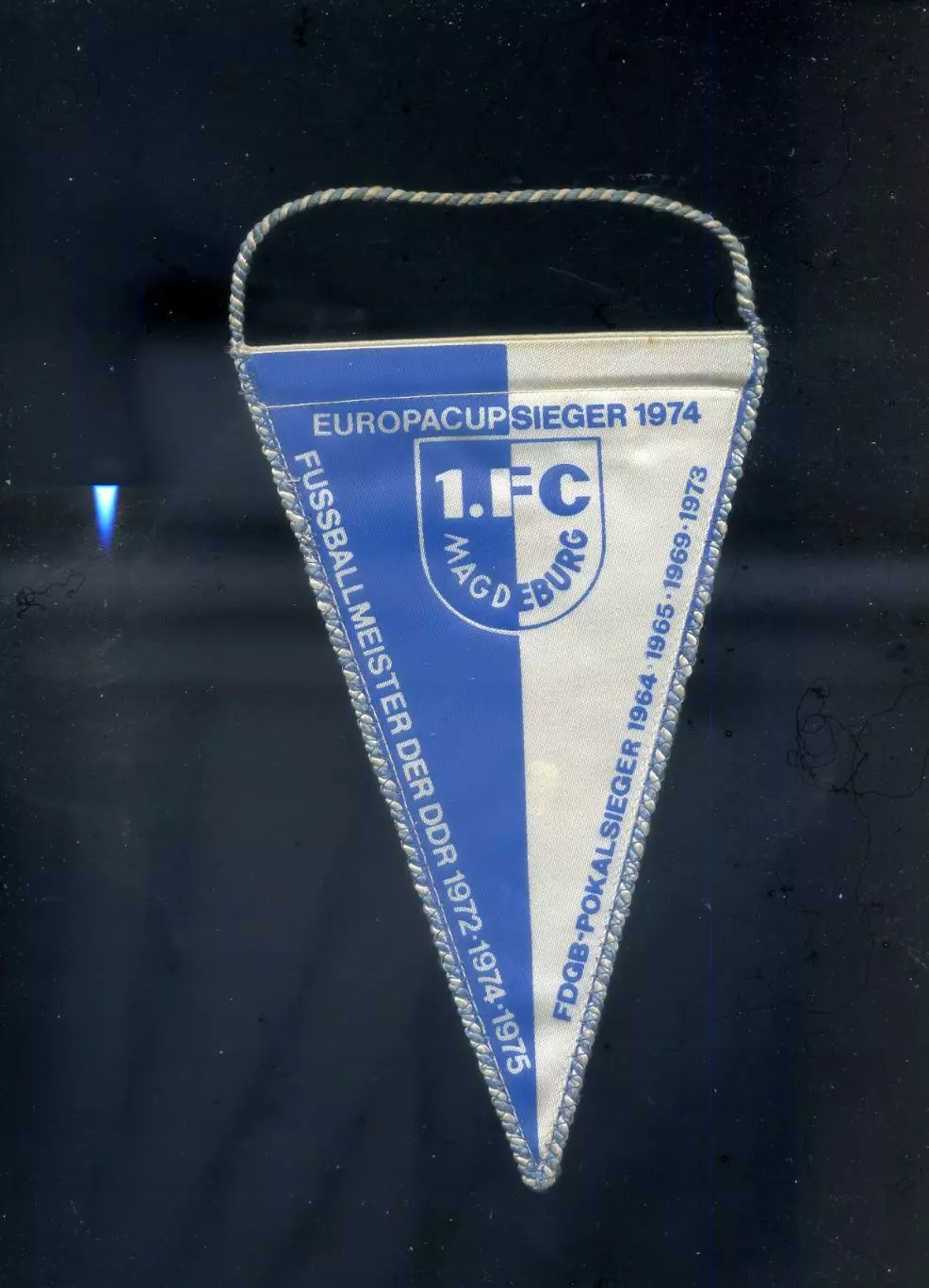 Вымпел Магдебург - 1. FC Magdeburg - ГДР Германия - DDR Germany 1975 1