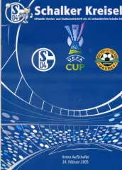 Шахтер Донецк - Шальке 04 Гельзенкирхен Германия 2005 - дом + выезд -2 программы