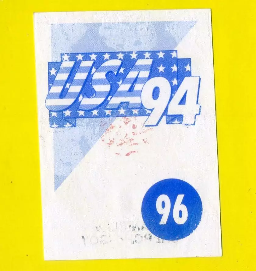 Станислав Черчесов Спартак Москва Россия стикер 96 EUROFLASH Чемпионат Мира 1994 1