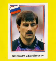 Станислав Черчесов Спартак Москва Россия стикер 96 EUROFLASH Чемпионат Мира 1994